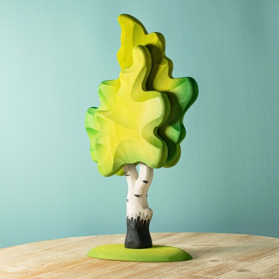 Towering Large Birch Green figure, bringing the serene beauty of the forest to your home.