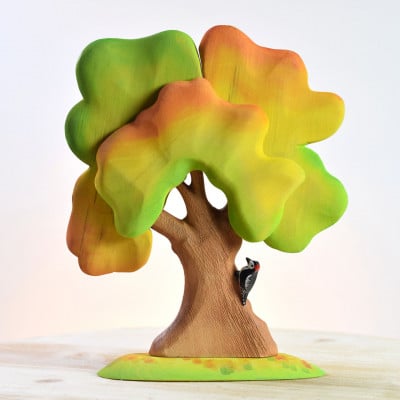 Handcrafted Japanese Maple Wooden Tree | BumbuToys' Artisanal Nature Series