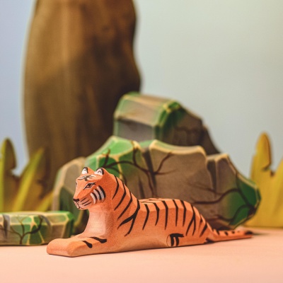 Handmade Lying Tiger