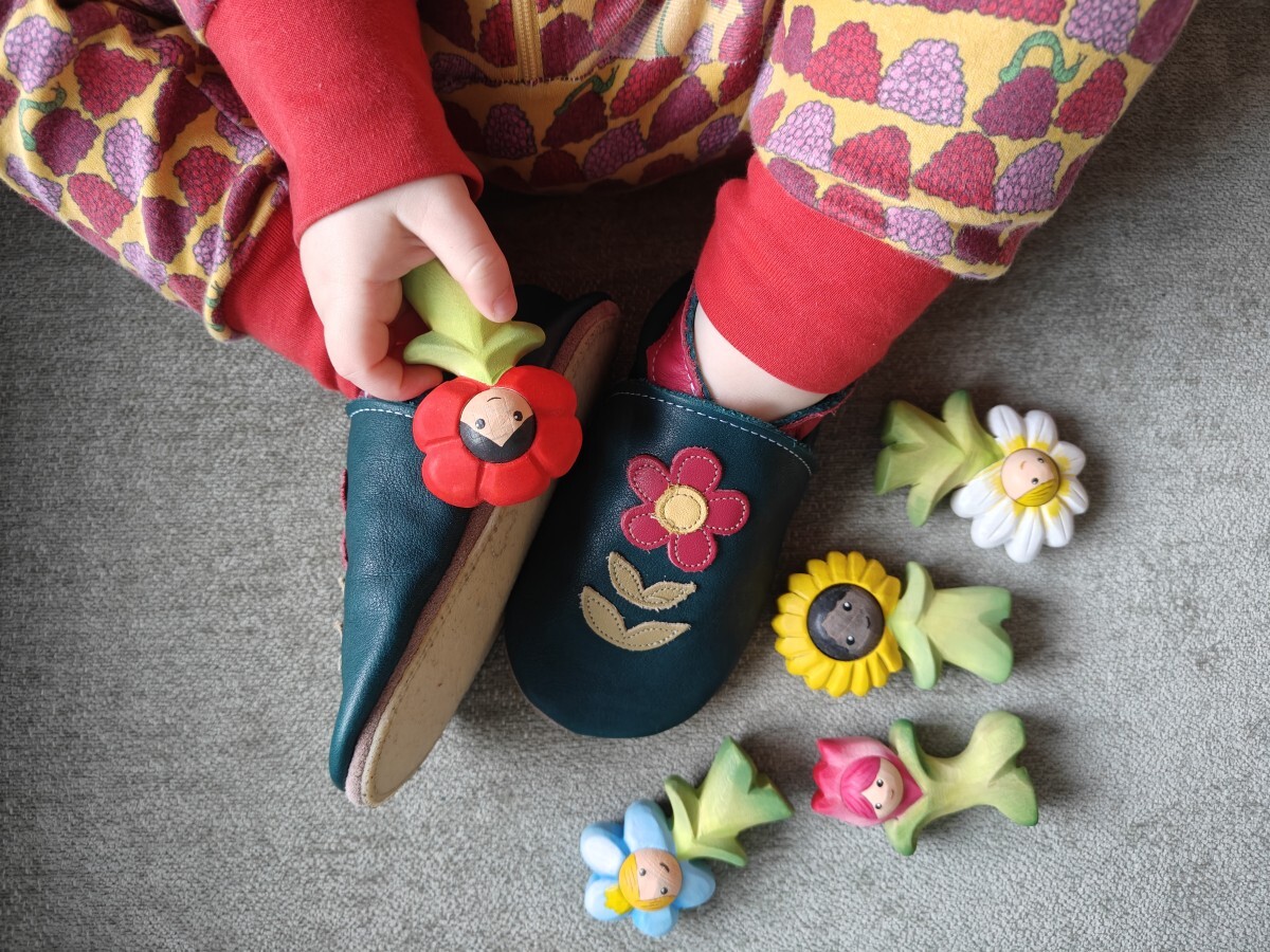 Flower Child Poppy | Wooden Summer Nature Toy | BumbuToys