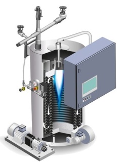 STEAM GENERATOR, BABCOCK brand, model VAP