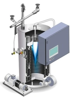 STEAM GENERATOR, BABCOCK brand, model VAP