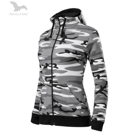 CAMO ZIPPER - Hanorac pentru damă