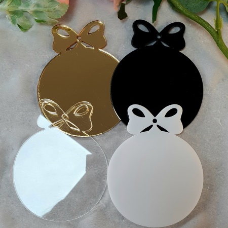 Glob plexiglas rotund cu funda