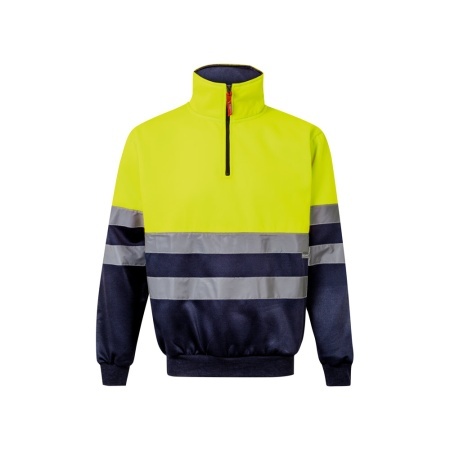 VL THOR LARGE. Hanorac bicolor (300g/m²) din fleece de poliester (100%)