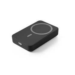 AMPERE 10. Power bank magnetic de 10'000 mAh cu încărcător wireless ultrarapid de 15W în ABS 100% reciclat (100% rABS) - Personalizat - Img 2