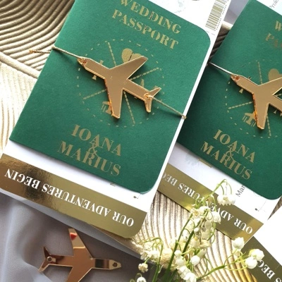 Invitație tip pasaport - Img 3
