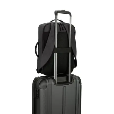 NIAMEY. Rucsac pentru laptop de 15.6” din poliester reciclat 300D de înaltă densitate - Img 6