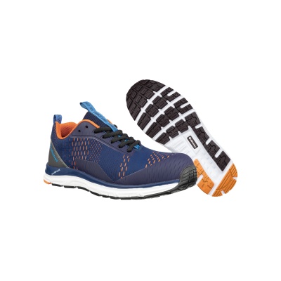 Pantofi unisex AER55 IMPULSE BLUE ORANGE LOW - Img 4