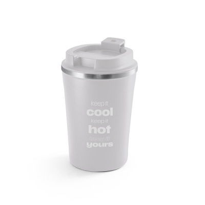 PHELPS CERAMIC. Cana de călătorie din oțel inoxidabil cu finisaj interior din ceramică, 470 ml - Img 2