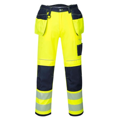PW3 Pantaloni de lucru Holster Hi-Vis Portwest (T501)