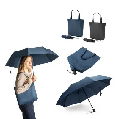 SKYLAR. Umbrelă pliabilă de 21” din 190T pongee cu deschidere automată - Img 4