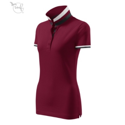 Tricou polo pentru damă Collar Up - Img 2