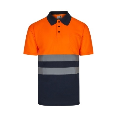 VL FORTUNA. Tricou polo Bird-eye (140g/m²) cu mâneci scurte, din poliester (100%) - Img 4