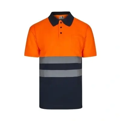 VL FORTUNA. Tricou polo Bird-eye (140g/m²) cu mâneci scurte, din poliester (100%) - Img 4