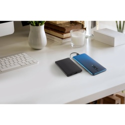 WIGNER. Power bank 4'000 mAh în ABS reciclat (100% rABS) - Negru - Img 3