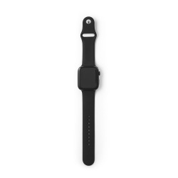 WILES. Ceas inteligent cu ecran de 1.85", IPX4, baterie cu autonomie de 3 zile și curea din silicon - Negru - Img 2