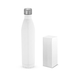 AMORTI XL. Sticlă sport sublimată din oțel inoxidabil - Alb - 1000 ml - Img 5