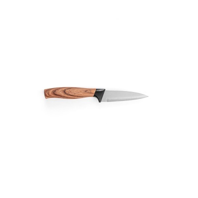 BAHARAT. Set de 3 cuțite de bucătărie cu lame din oțel inoxidabil și mânere ergonomice - Img 3