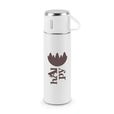 COMANECI. Sticlă din oțel inoxidabil cu perete dublu (90% reciclat) cu finisaj mat 490 mL - Img 3