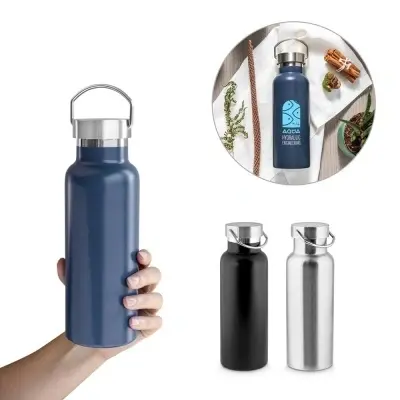 DUPLANTIS. Sticlă din oțel inoxidabil (36% reciclat) cu izolație în vid - 810 mL
