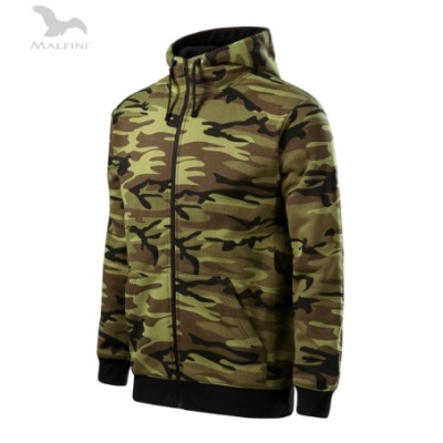 Hanorac pentru bărbaţi Camo Zipper - Img 3