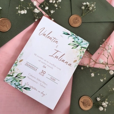 Invitație Valentin & Iuliana