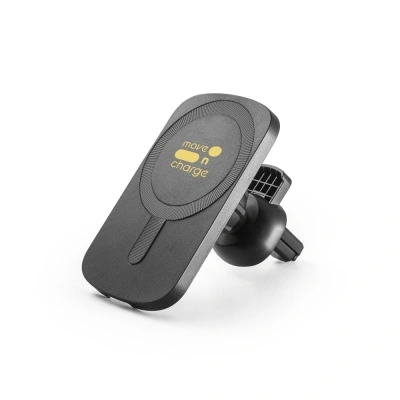 KOCH. Suport auto pentru smartphone cu încărcător magnetic fără fir 15W în ABS 100% reciclat (100% rABS)