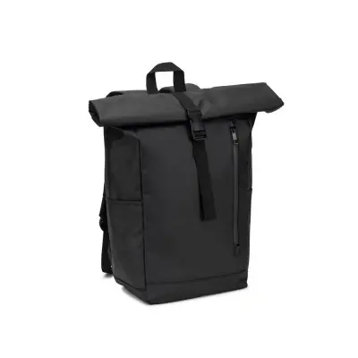 OSASCO BPACK. Rucsac Roll Top cu un design cu sistem de fermoare care permite rularea vârfului pentru a se potrivi cu volumul rucsacului, fabricat din poliester reciclat 600D - Img 3