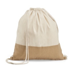 SABLON. Rucsac cu snur 100% bumbac - Img 1