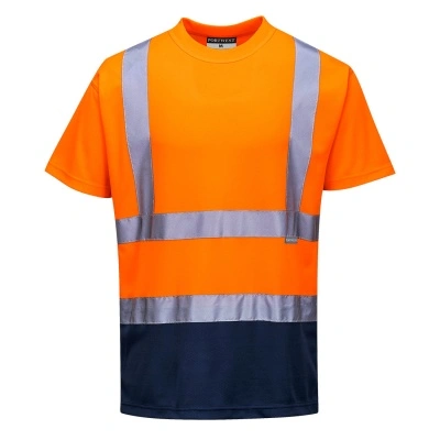 Tricou in Doua Nuante Portwest S378, portocaliu reflectorizant