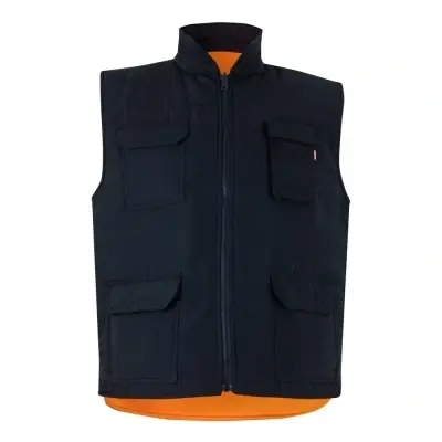 VL DIANA. Vestă căptușită (220g/m²), reversibilă și cu mai multe buzunare, din poliester (100%), cu închidere cu fermoar și extractor reversibil - Img 4