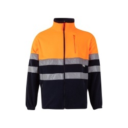 VL EROS LARGE. Jachetă fleece în două tonuri (280g/m²), din poliester (100%) - Img 6