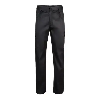 VL MABON. Pantaloni din twill cu mai multe buzunare (200g/m²), din bumbac (35%) și poliester (65%) - Img 2