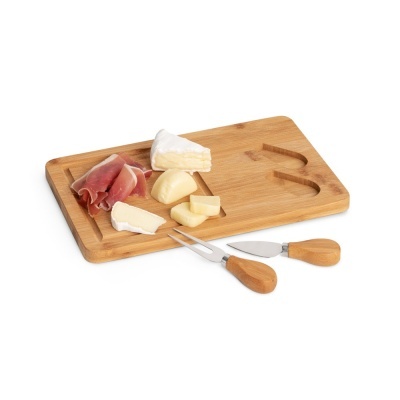 WOODS – Platou brânzeturi bambus cu accesorii - Img 3