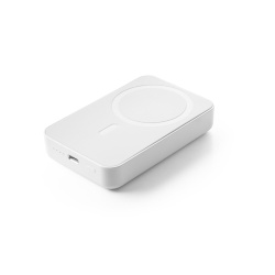 AMPERE 10. Power bank magnetic de 10'000 mAh cu încărcător wireless ultrarapid de 15W în ABS 100% reciclat (100% rABS) - Personalizat - Img 4