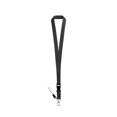 ANQUETIL. Lanyard din poliester cu carabina metalică - Img 4