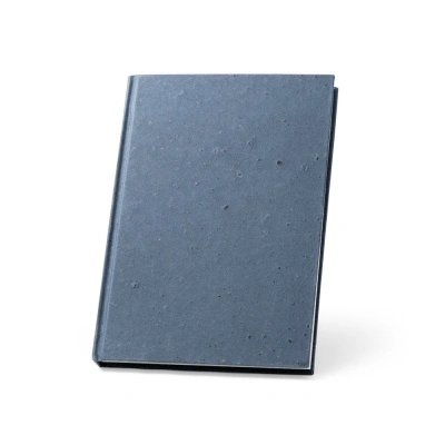 COFFEEPAD RIGID. Blocnotes A5 cu copertă rigidă realizată din deșeuri de coji de cafea (65%)