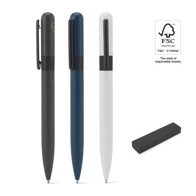 ELSIE ROUND. Pix metalic (60% reciclat) cu design rotunjit