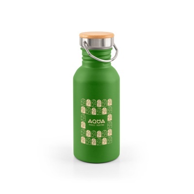 EWING. Single-wall stainless steel bottle (90% recycled) - Img 4