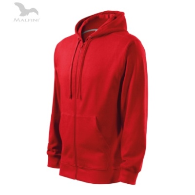 Hanorac pentru bărbaţi Trendy Zipper - Img 5