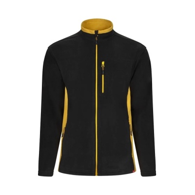 Jachetă fleece bicoloră (220g/m²) din poliester (100%) - Personalizata - Img 2