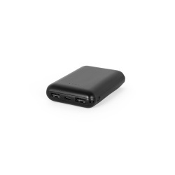 LEAKEY 8. Power bank 8'000 mAh în ABS reciclat (100% rABS) - Negru - Img 3