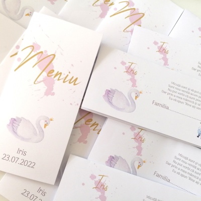 Meniu tip carte Lebada