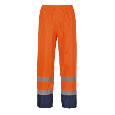 Pantaloni de Ploaie Hi-Vis Classic Contrast Portwest H444, portocaliu reflectorizant