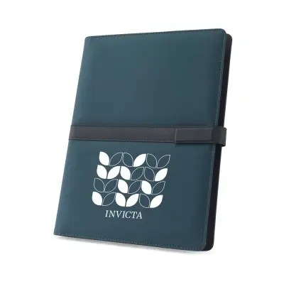 SANDERSON FOLDER. Dosar A4 din PU (50% reciclat) cu închidere magnetică și blocnotes cu pagini liniate - Img 2