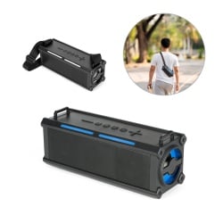 Timberlake. Difuzor portabil de 16 W cu 6 ore de autonomie a bateriei in ABS - Negru - Img 1