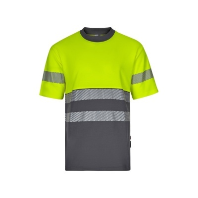 VL BASTET. Tricou piqué bicolor (150 g/m²), din bumbac (55%) și poliester (45%) - Img 2