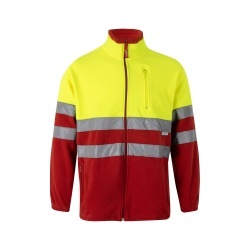 VL EROS. Jachetă fleece în două tonuri (280g/m²), din poliester (100%) - Img 4