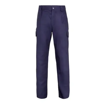 VL MABON. Pantaloni din twill cu mai multe buzunare (200g/m²), din bumbac (35%) și poliester (65%) - Img 3